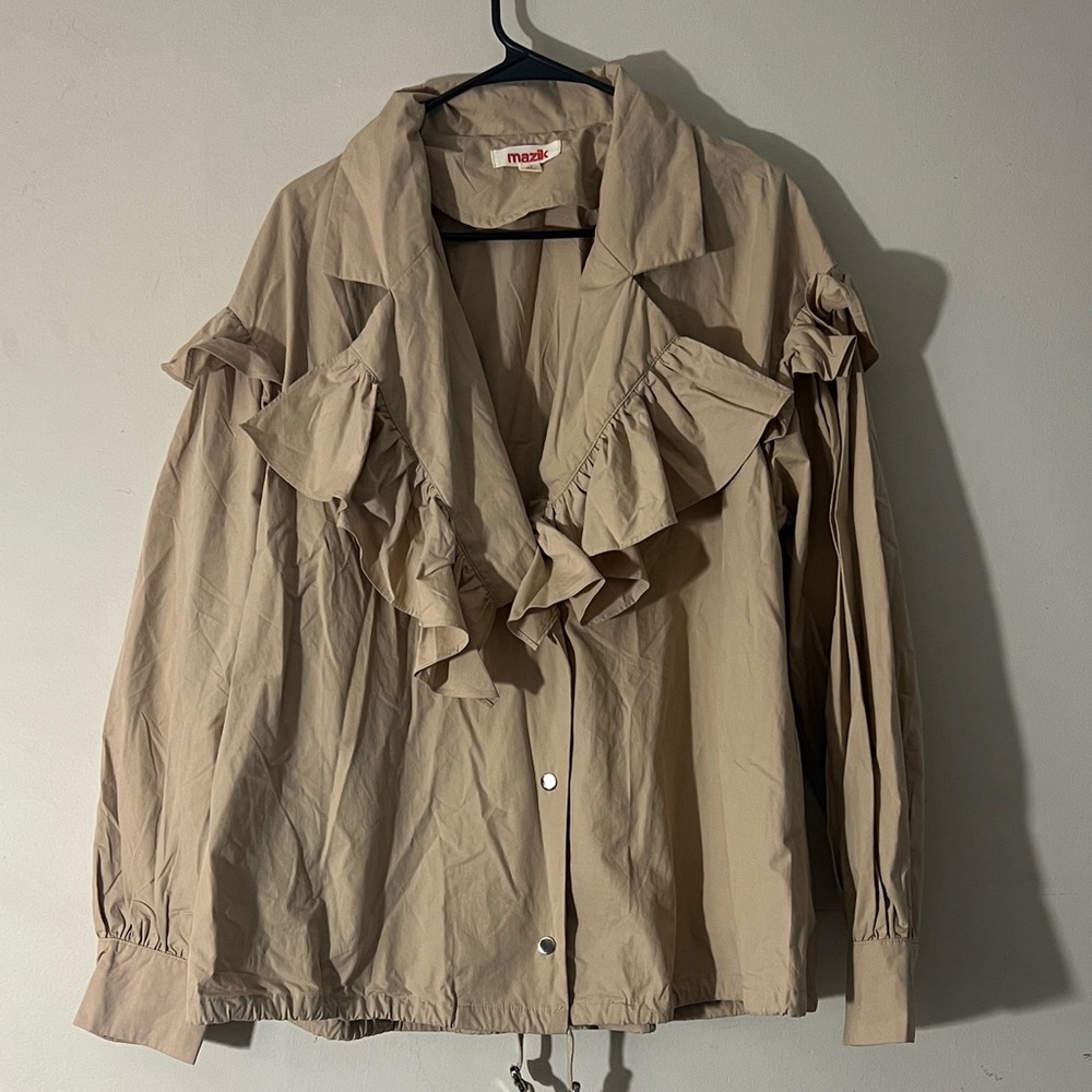 MAZIK
Latte Ruffle Jacket medium - Picture 4 of 10